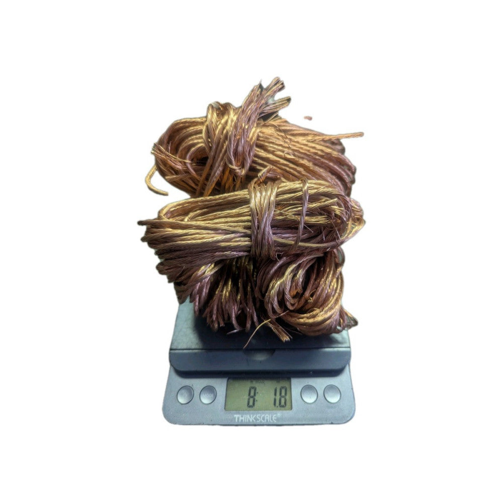 8Lbs Scrap Stranded Copper Wire Bare Bright