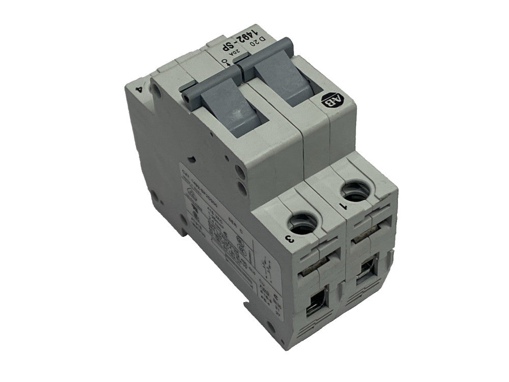 Allen Bradley 1492-SP2D200 Ser. C Miniature Circuit Breaker 415VAC