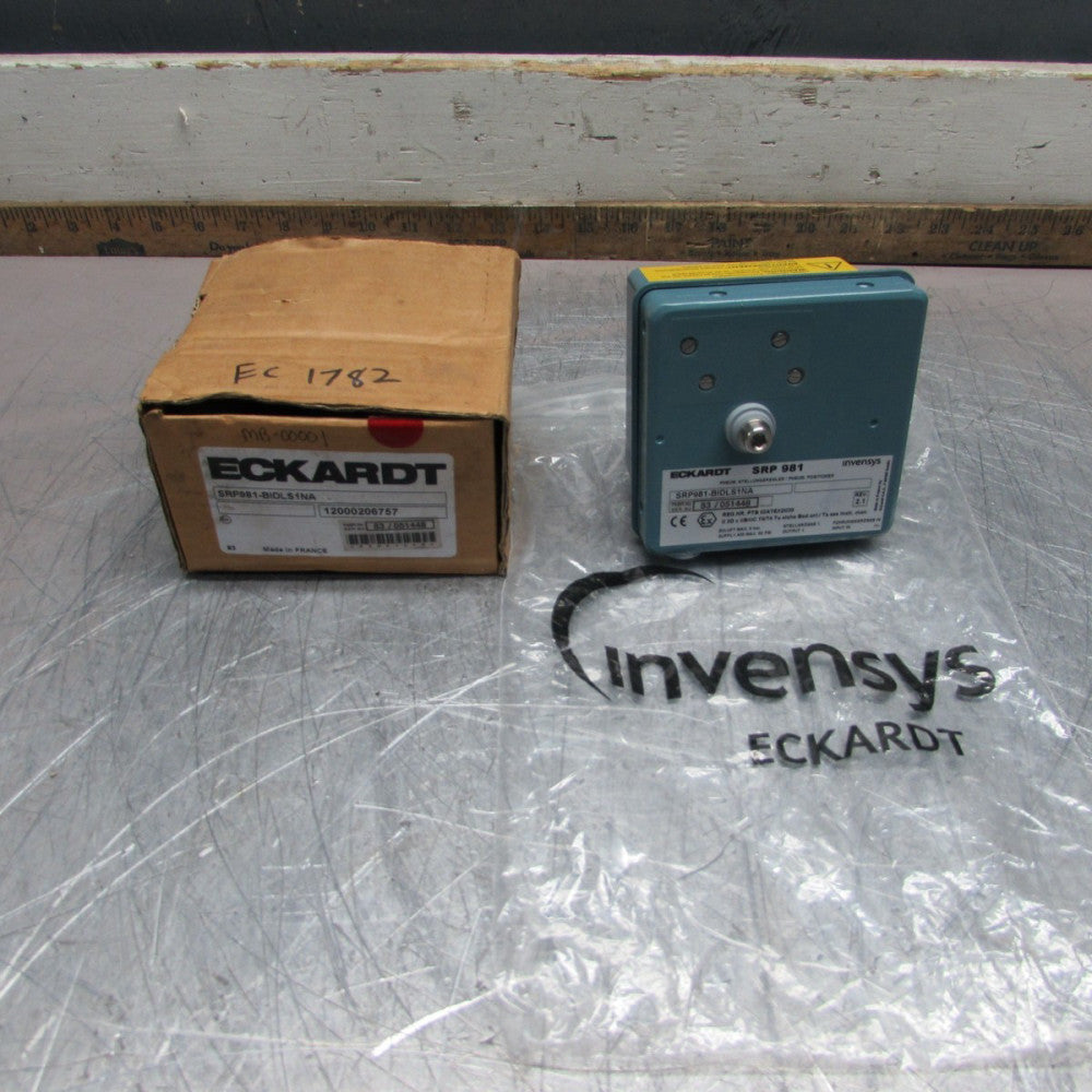 NEW! ECKARDT /INVENSYS /FOXBORO SRP981-BIDLS1NA ,  VALVE POSITIONER, NEW IN BOX!