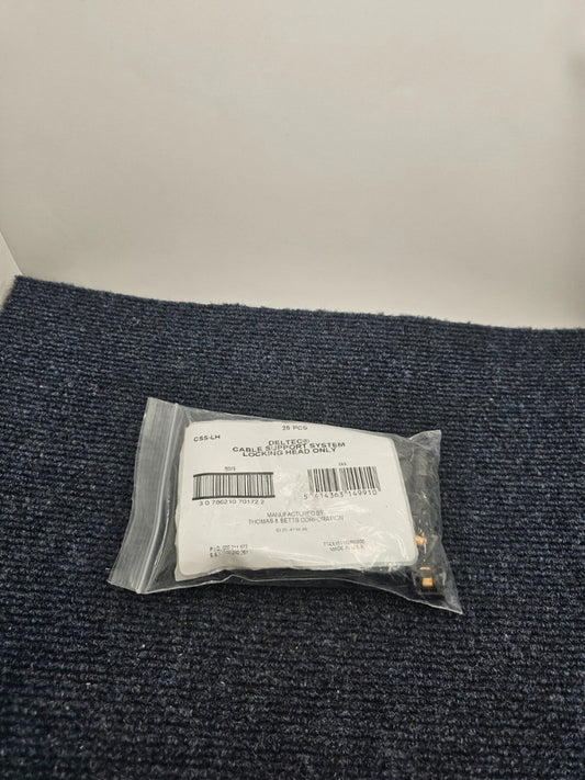 (QTY 25) Thomas & Betts Deltec  CSS-LH , Cable Support System Locking Head Only
