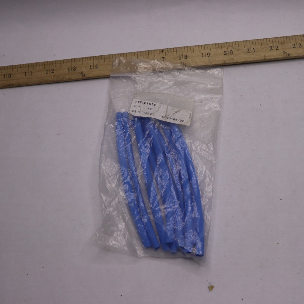 Heat Shrink Tubing Blue 16-14-Ga 6" 177106114
