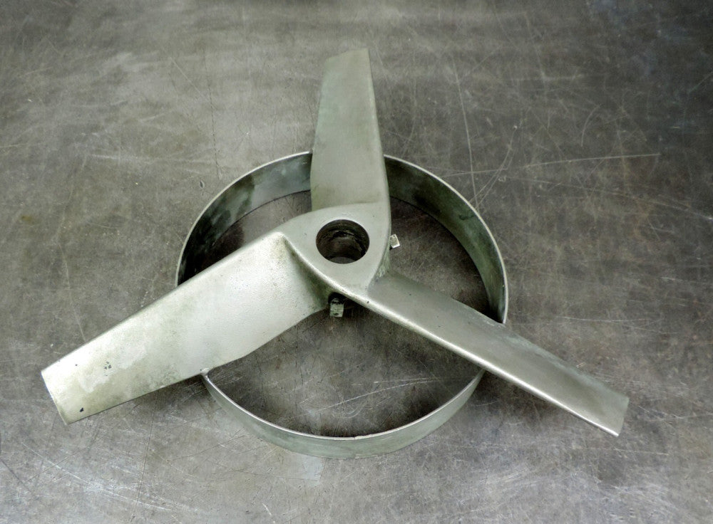 Lightnin Mixer Blade Prop Propeller  Fits  1-1/4" Shaft 15" Radius