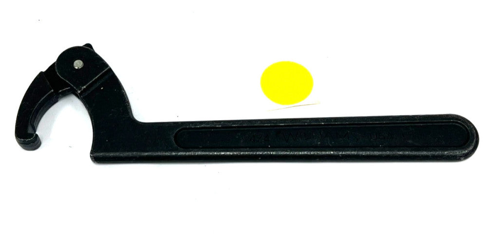 WILLIAMS 474 SPANNER WRENCH 2 TO 4-3/4 ADJ HOOK