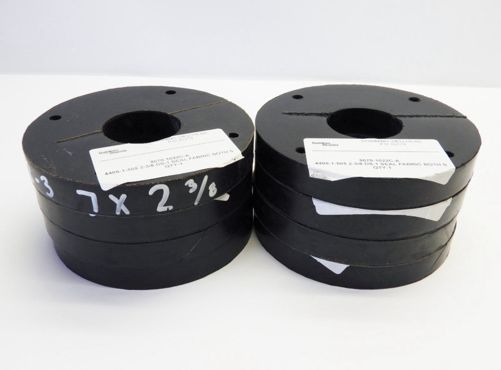 Lot of 8 Gardner Denver 8070-1022C-A 4405-505 2-3/8 DS-1 Seal Fabric Both S