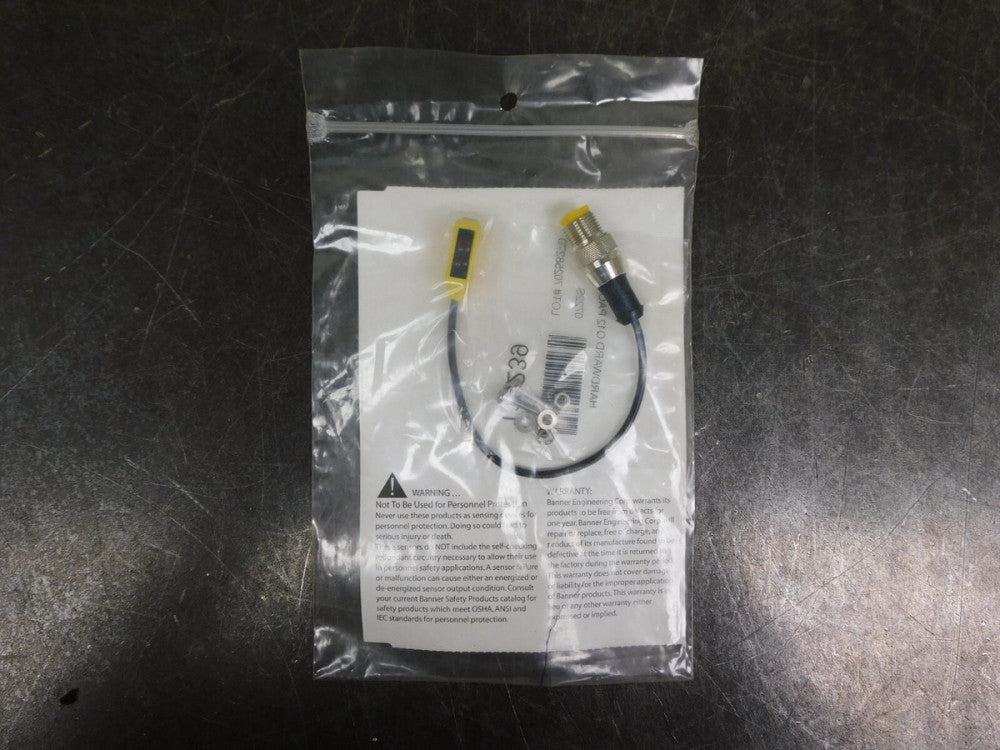 Banner Q12RB6RQ5 Sensor World-Beam Q12 Series 10-30 VDC 74140