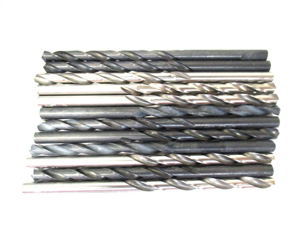 NEW (152120) #20 5/32 x 2-1/8 x 3-1/4 2-Flute HSS Spiral Fl Jobber Drill - 12 PC