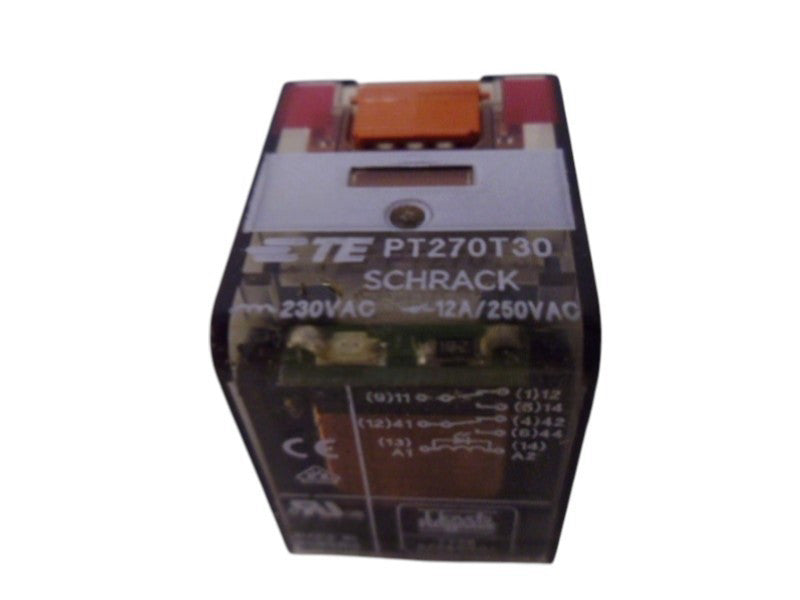 SCHRACK PT270T30 RELAY 230VAC UNMP