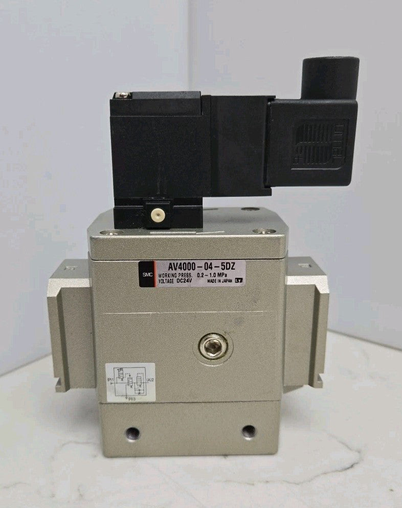 Smc AV4000-04-5DZ Valve AV Soft Start Up Body Port 0.2-1.0 MPa 24 Vdc