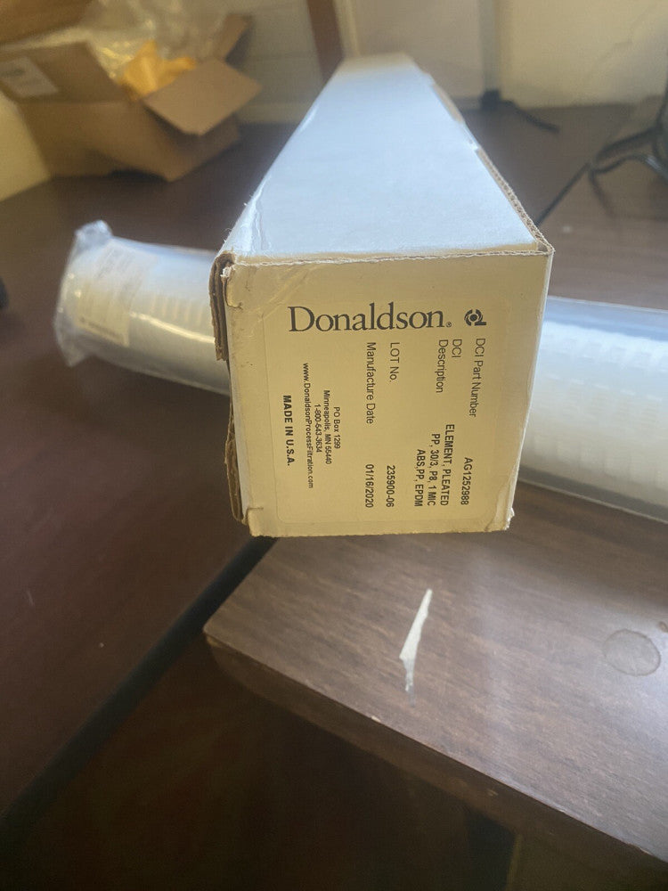 BRAND NEW DONALDSON FILTER AG1252988   PP, 30/3, P8, 1MIC ABS,PP ,EPDM