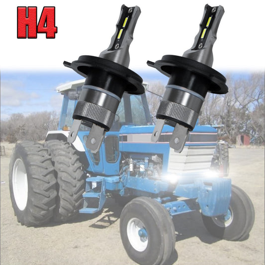 2 LED light bulbs Kit For Ford Tractor TW5 TW15 TW25 TW35 2310 2610 headlights