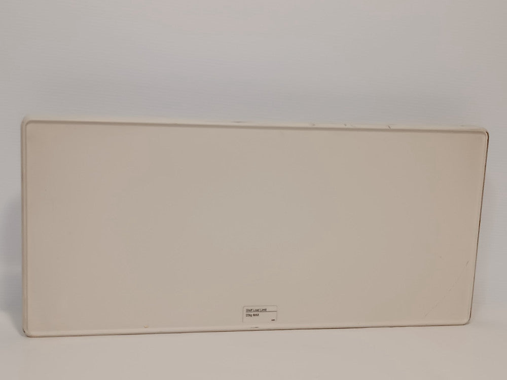 Medical Storage Shelf Component Metal Eggshell Off-White, 22kg Max Load, 26"x12"