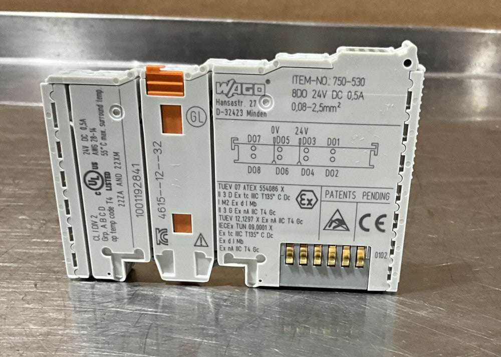 WAGO Module  750-530 8D0 24V DC 0,5A 101192841
