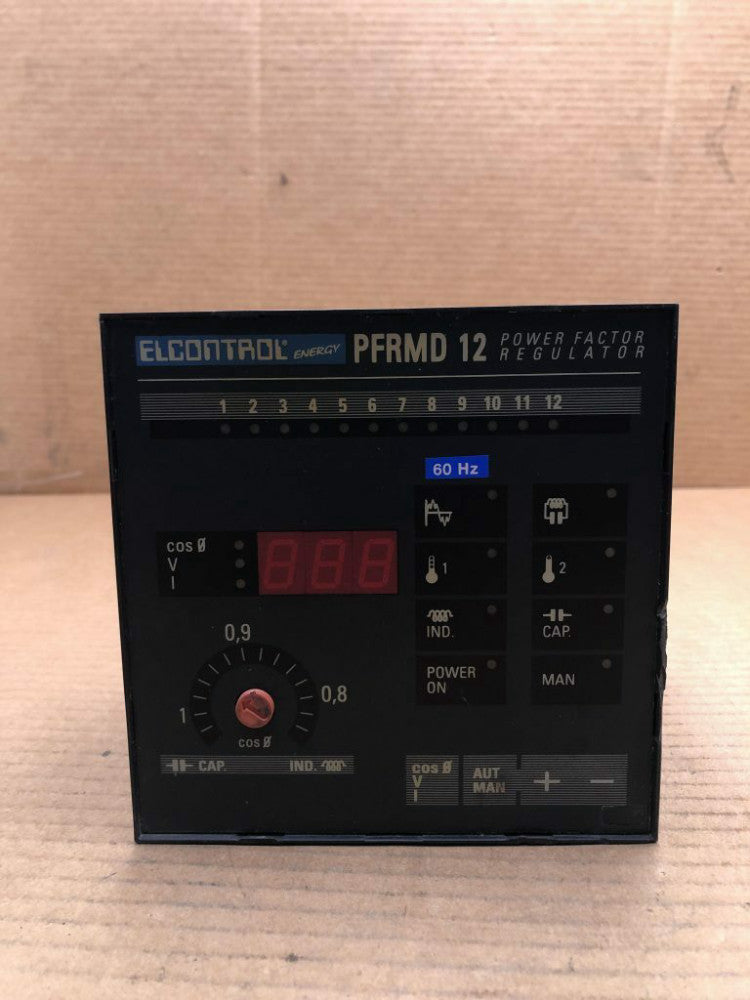 ELCONTROL PFRMD 12 Power Factor Regulator 60Hz 110VAC