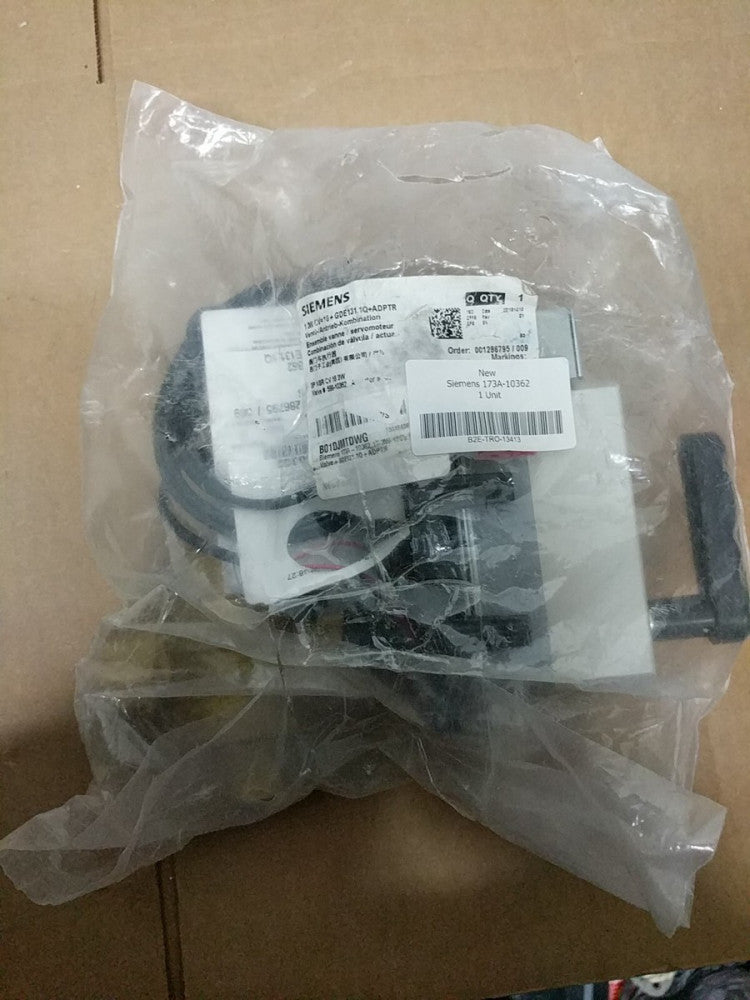 SIEMENS 173A-10362 - VALVE/ACTUATOR - 1" 3W 16CV BALL VALVE +GDE131.1Q+ADPTR