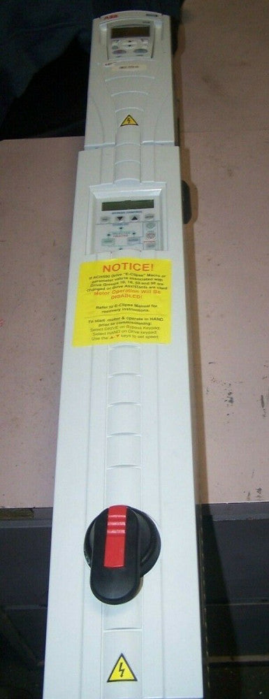 ABB 1.5 HP 3.3 AMP 480 VAC VFD VARIABLE FREQUENCY DRIVE  ACH550-VDR-03A3-4