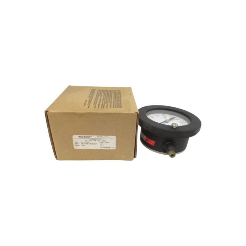 ASHCROFT 45-1377-AS-02L-200# 0-200PSI 4-1/2" NSMP