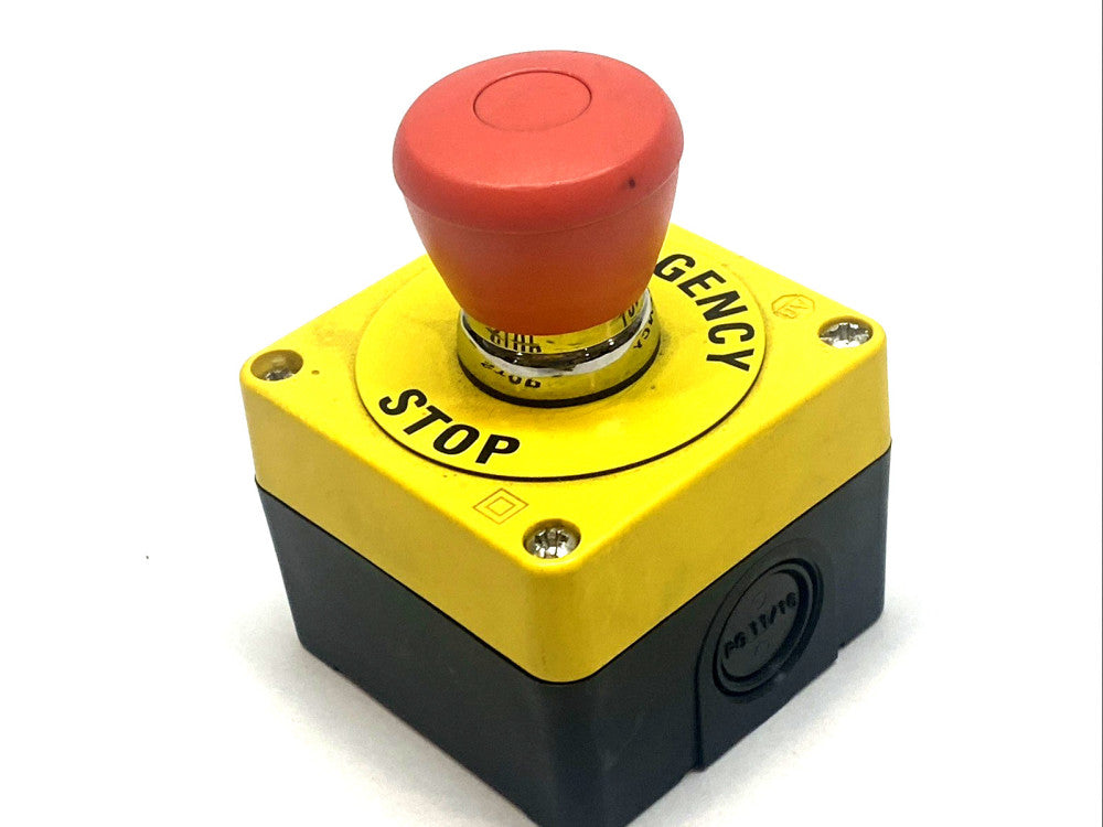 Allen-Bradley 800FD‑1SYP2Q Push‑Pull Emergency Stop Button