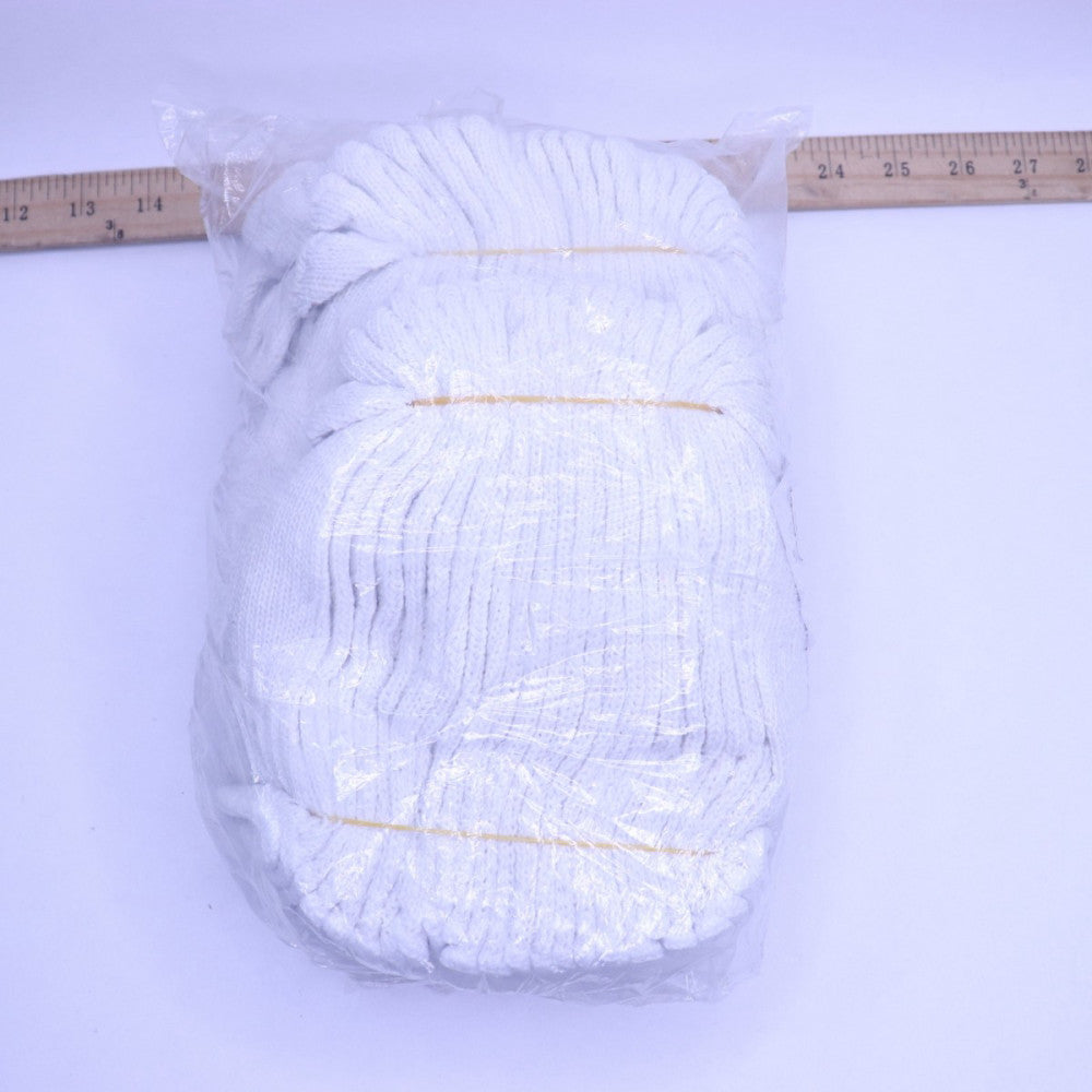 (12-Pairs)Weight Seamless Knit Glove 7 Gauge Cotton Polyester Medium 35-CB110/L 