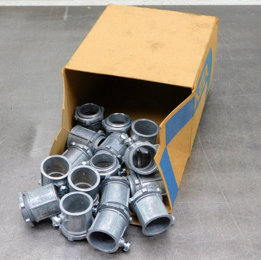 Neer EGS Electrical Group Tc-502 3/4" Set Screw Type Emt Connector Lot Of (17)