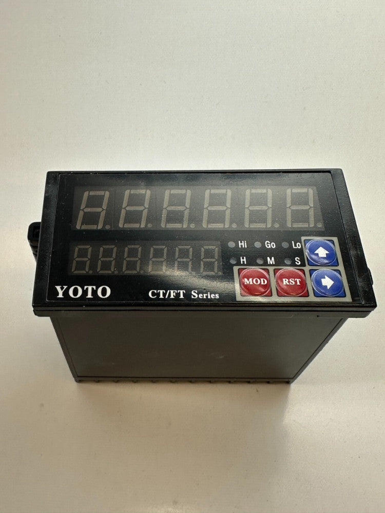 YOTO CT8-PS62B CT8 Counter Power 85-260VAC Range 19999-99999 NIB - Fast Ship USA