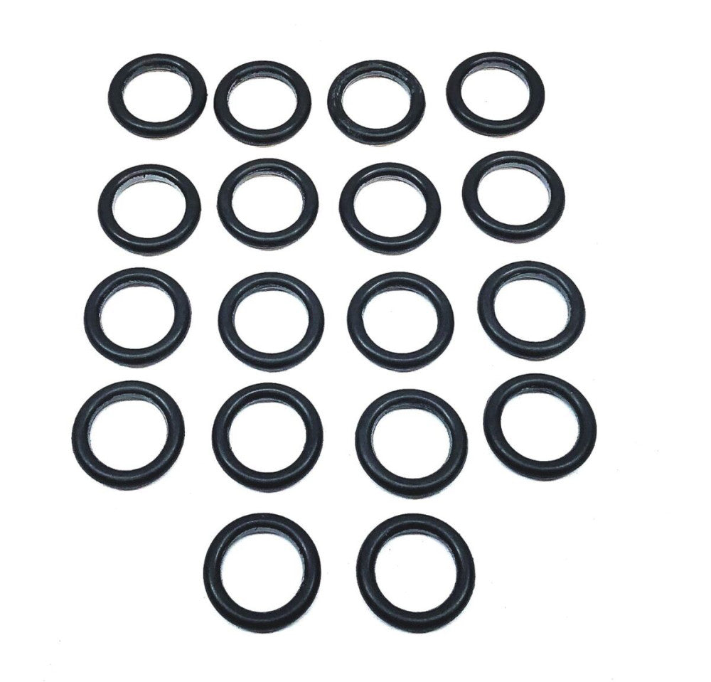 Unbranded 5/8 Inch ID O-Ring 7/8 Inch OD [Lot of 18] NOS