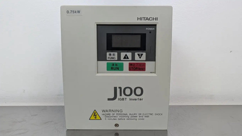 Hitachi J100 IGBT Inverter J100E-007S5 0.75kW