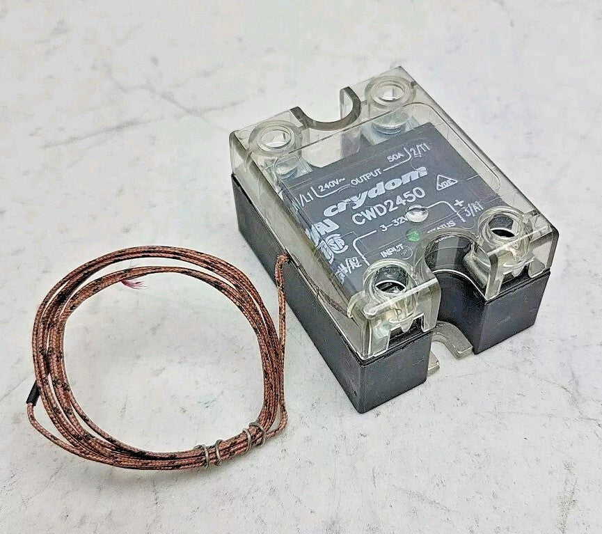 Crydom CWD2450 Solid State Relay 3-32 V-dc 50a Amp 240 V-ac Used 