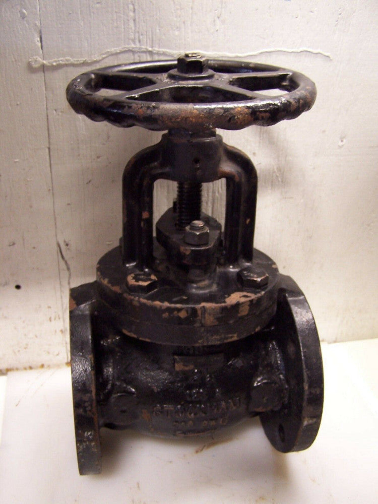 NEW STOCKHAM 2-1/2" CAST IRON GATE VALVE 190-2  200 OWG 125S   