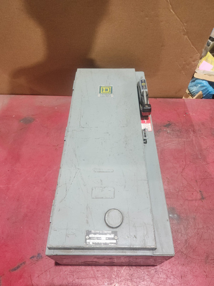 NEW SQUARE D ENCLOSURE Disconnect Switch 8538 TYPE 6DG FORM FTY76, OF-4102-A