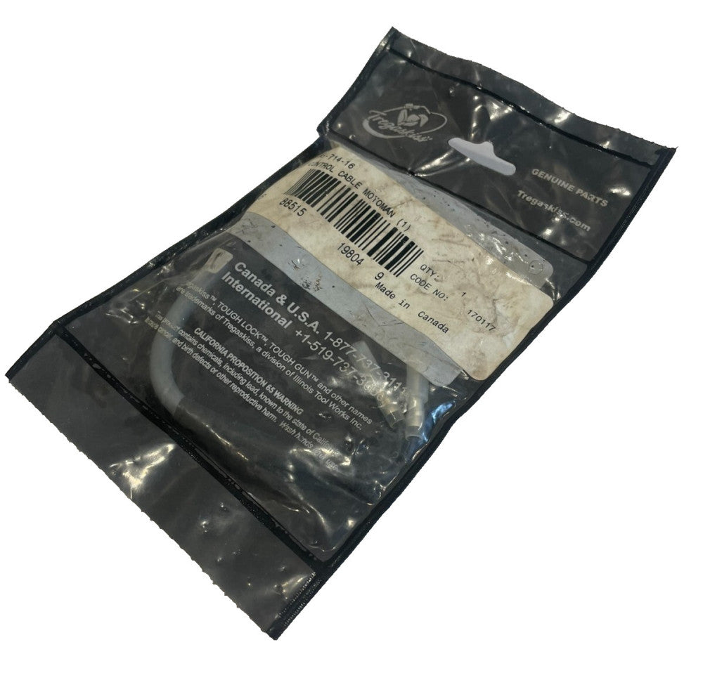 NEW TREGASKISS AS-714-16 MOTOMAN CONTROL CABLE AS71416