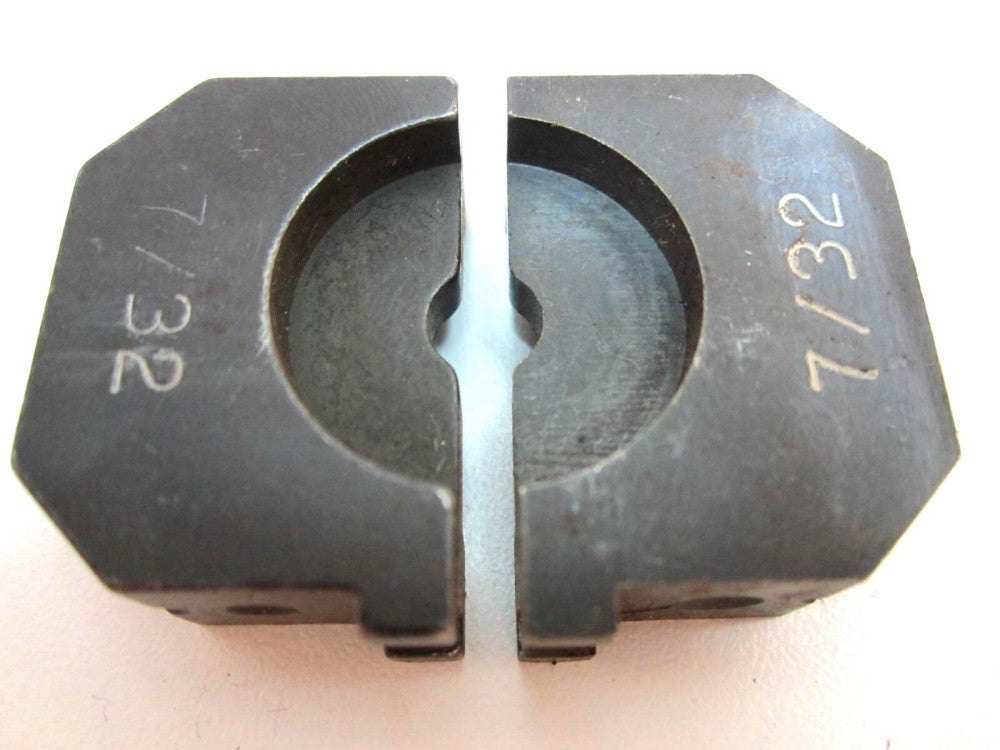 Thomas & Betts (BY15) T&B 6 Ton Kearney 7/32 Compression Crimper O-Die Set 