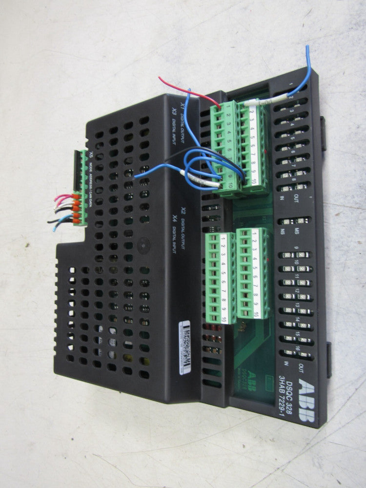 ABB ROBOTICS DSQC328 3HAB7229-1 DIGITAL BOARD I/O MODULE XLNT USED TAKEOUT !!