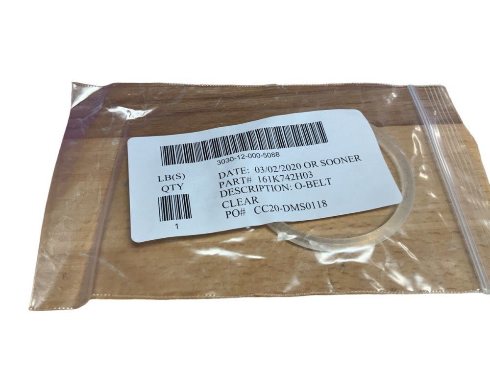 PACK OF 2 Durabelt Clear O-Belt 161K742H03 7 CM OD 5mm Thick 3-5/8" OD 5/16" ID