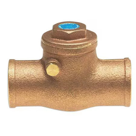 Milwaukee Valve Up1509 1 1/4 1-1/4" Sweat Low Lead Bronze Spring Check Valve
