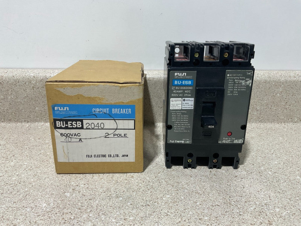 Fuji Electric BU-ESB2040 2 Pole, 40 Amp NEW