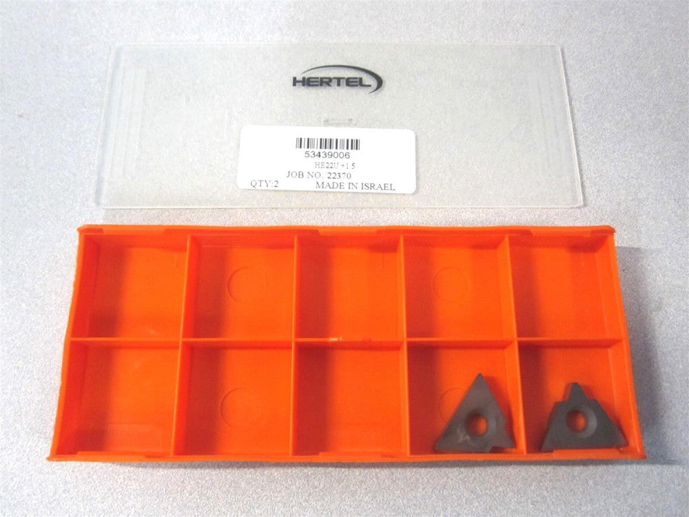(H00481580) 0.5" External RH & Internal LH Anvil for Indexables - Pack of 2 