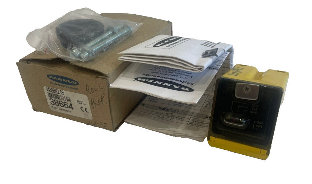 USED BANNER Q45BB6DLQ5 PHOTOELECTRIC SENSOR
