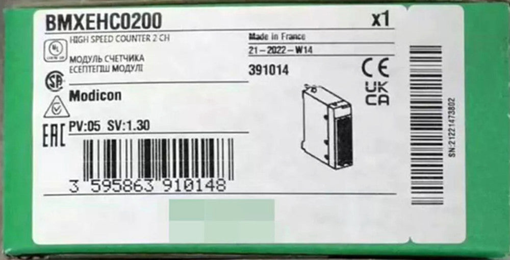 One Brand New SCHNEIDER BMXEHC0200 High Speed Counter Module