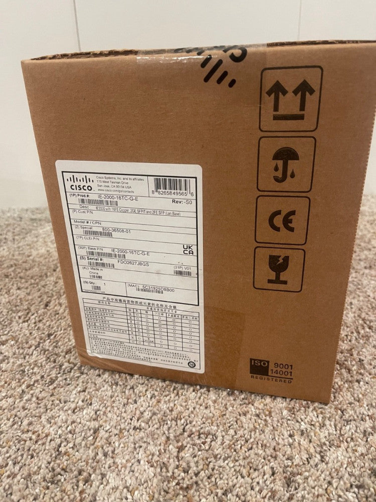 Cisco IE-2000-16TC-G-E Ethernet switch