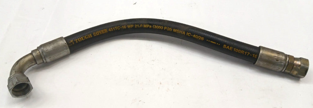 PARKER TOUGH COVER HYDAULIC HOSE 1-1/4 FNPT X 1-1/4 FNPT 3000 PSI LENGTH 25 IN.