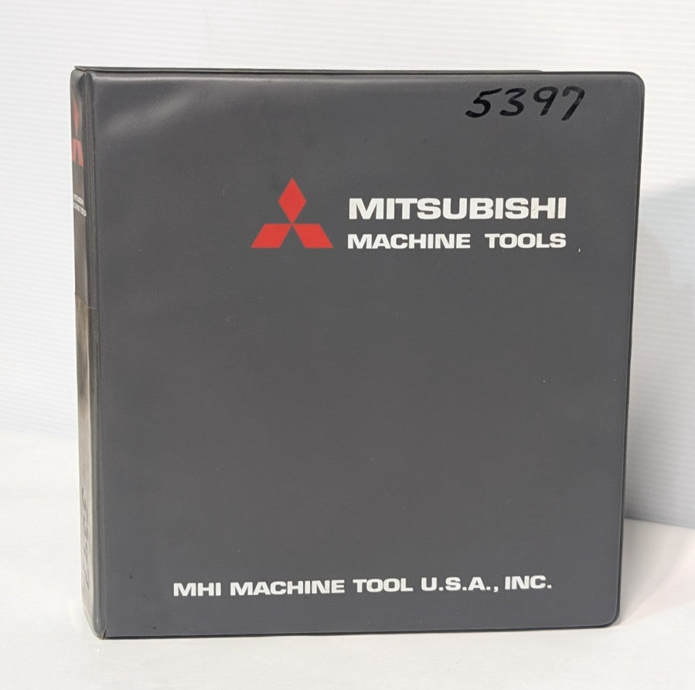Mitsubishi Manual for CNC "Diagrind" Cylindrical Grinding Machine, RD Series