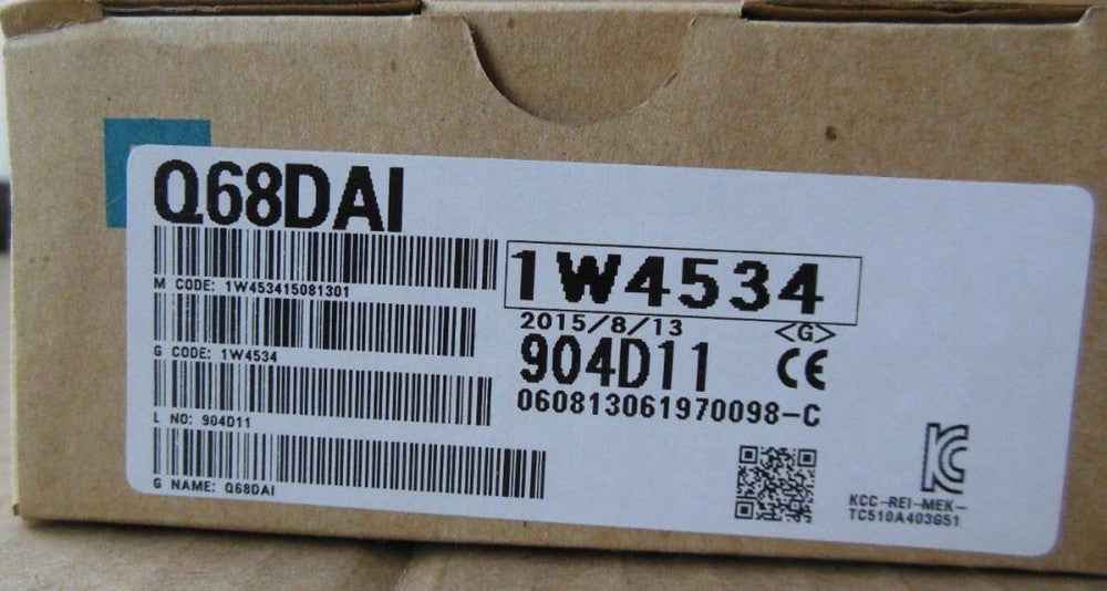 One Brand New MITSUBISHI Q68DAI PLC Module