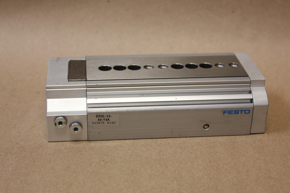 FESTO LINEAR SLIDE TABLE  P/N: DGSL-12-50-Y3A