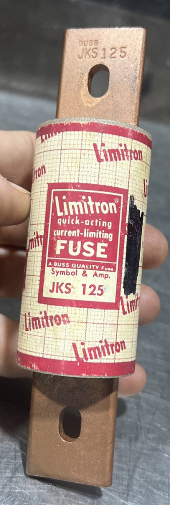 BUSSMANN,JKS125,FUSE 125A 600V Nos Surplus