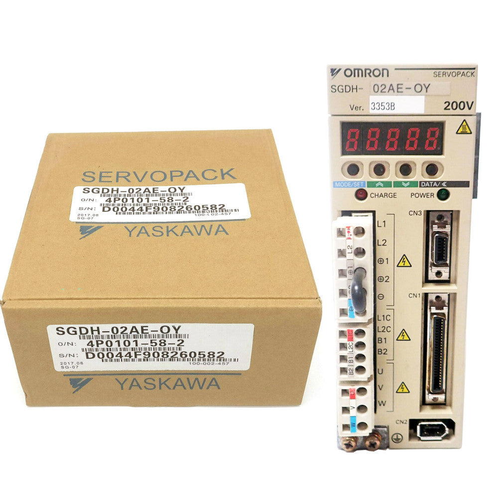 One Brand New Yaskawa SGDH-02AE-OY SGDH-02AE-0Y Servo Motor Driver