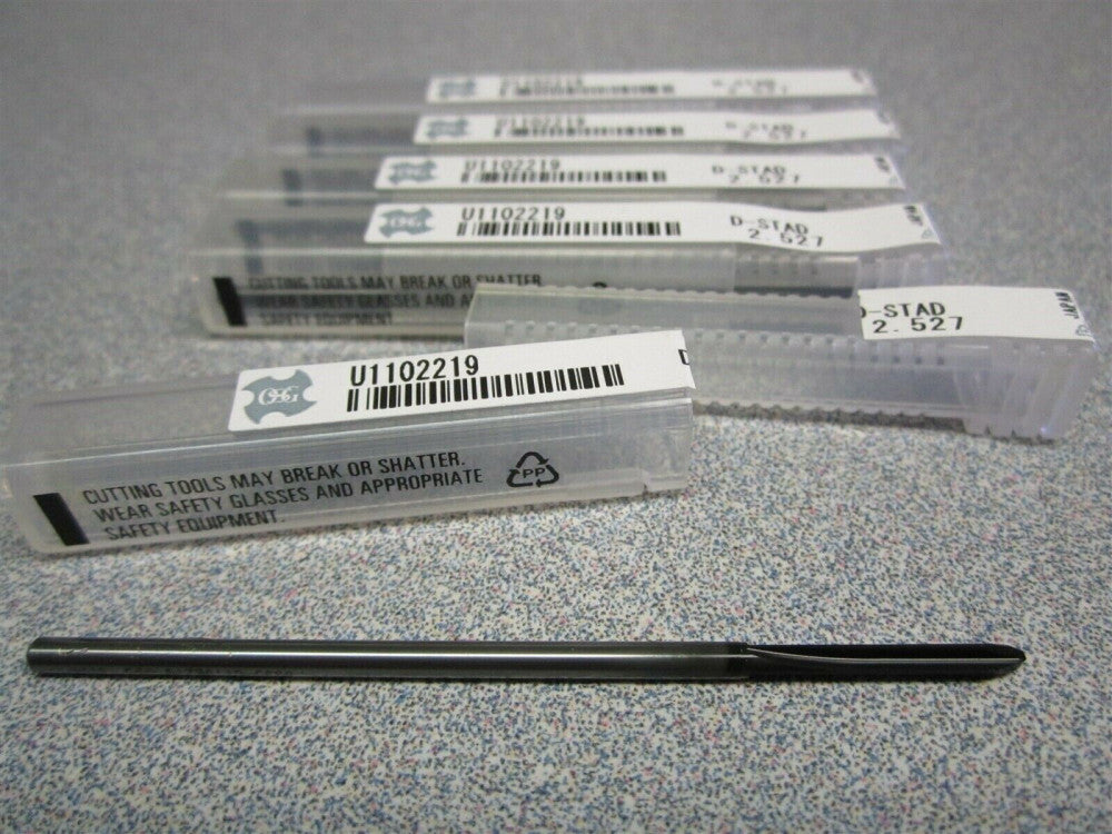 OSG (U1102219) .0995" x .761" x 2.73" Diamond Coated Carbide Drill Bits - Qty 5