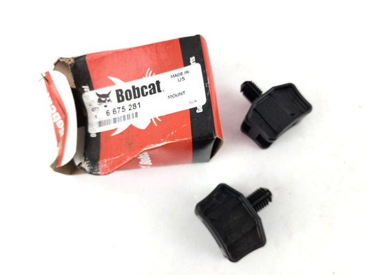 2pcs Genuine Bobcat Mount Plastic 6675281 Tie Strap Harness