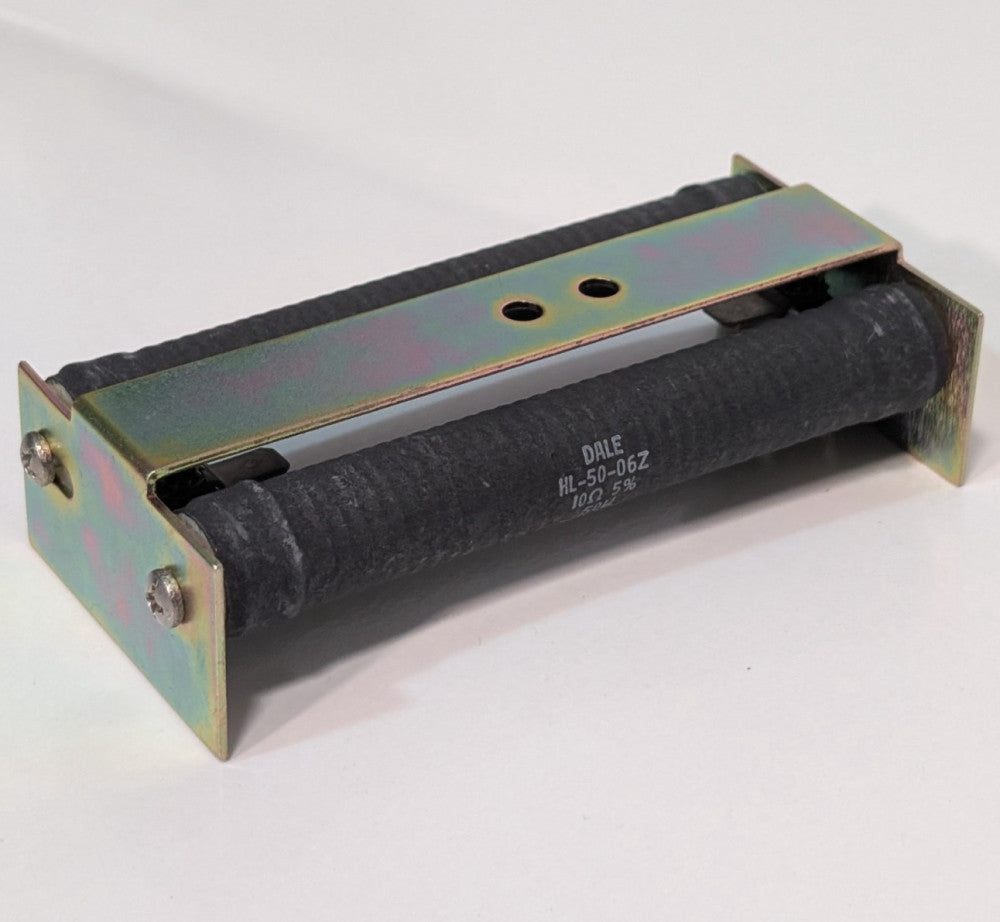 Dale HL-50-06Z Tubular Wirewound Brake Resistor Assembly, 10Ω, 5% Tolerence, 50W