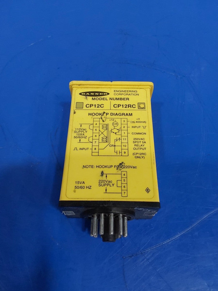 Banner, CP12RC, MAXI-AMP CP12 SERIES POWER SUPPLY