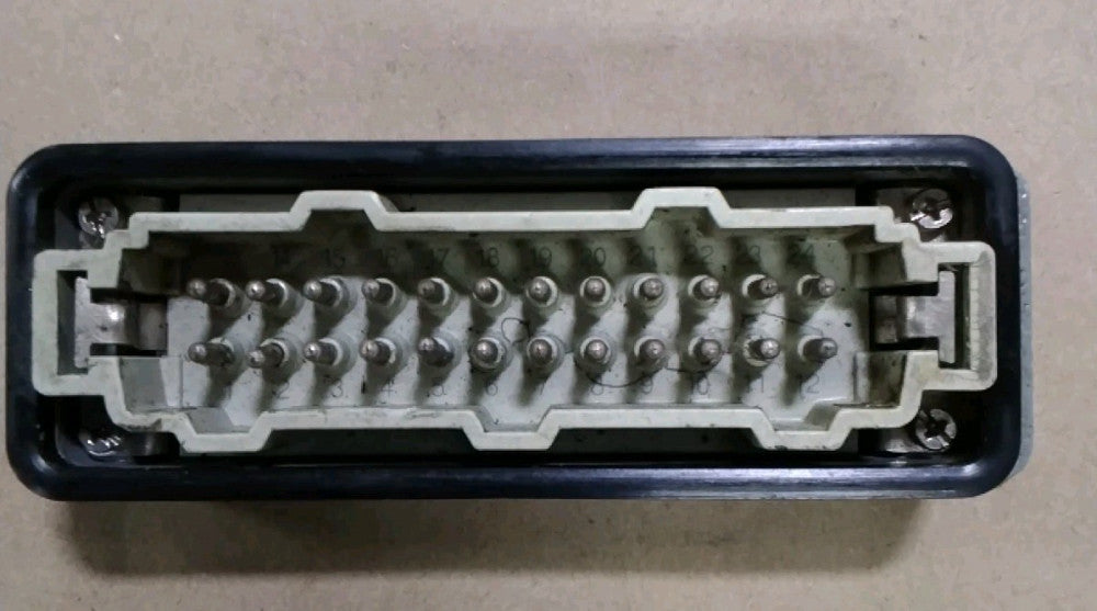 SIBAS MALE CONNECTOR HDC-HE-024M 500V 16A 6KV E45